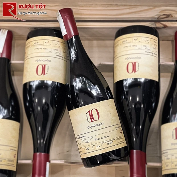 Rượu Chile 10 Ocho Tierras