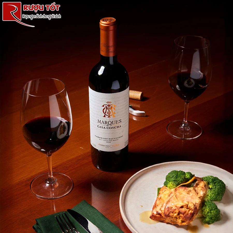 Rượu Chile Marques de Casa Concha Cabernet Sauvignon