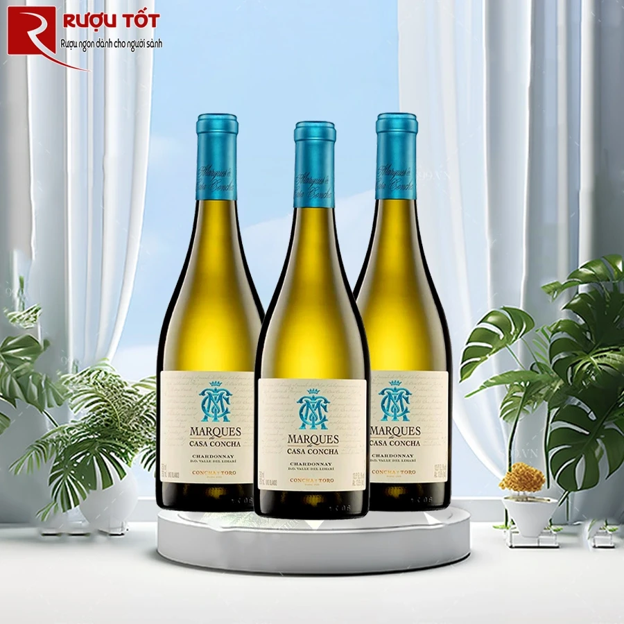 Rượu Chile Marques de Casa Concha Chardonnay Limari Valley