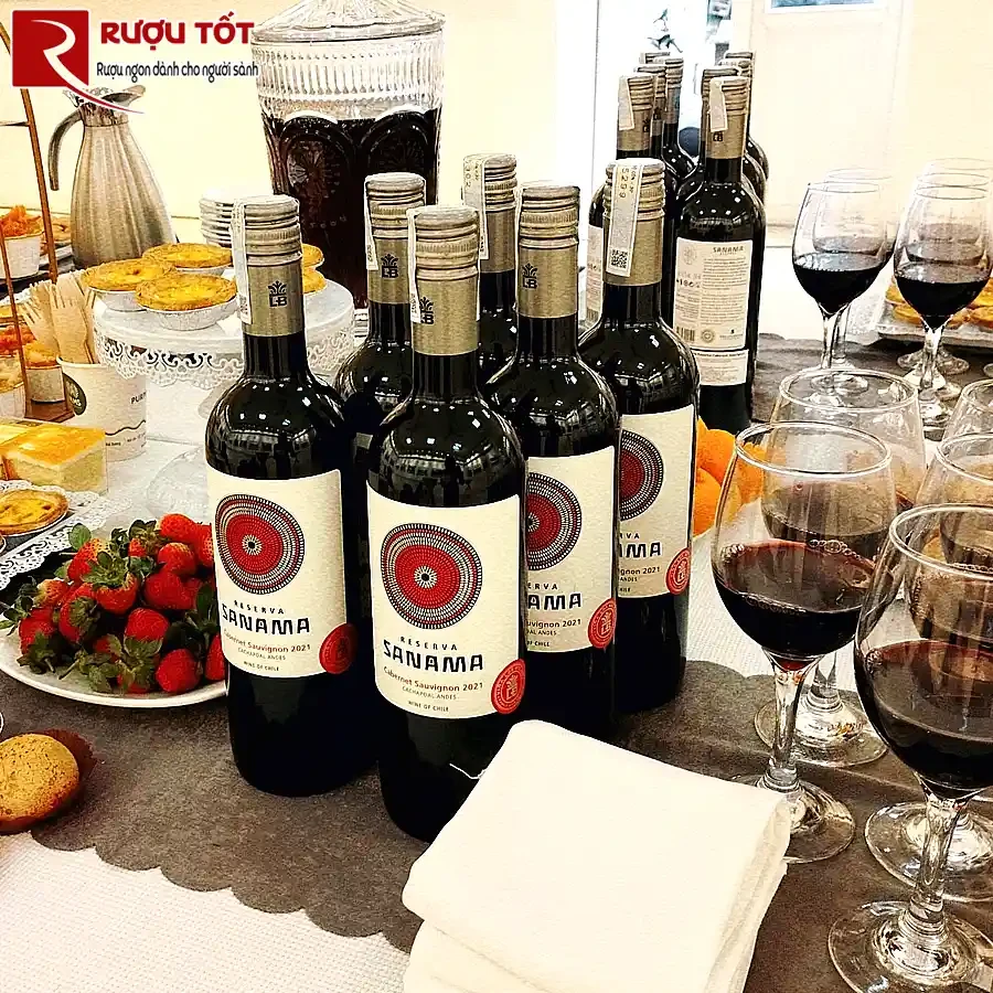 Rượu đỏ Sanama Reserva Cabernet Sauvignon
