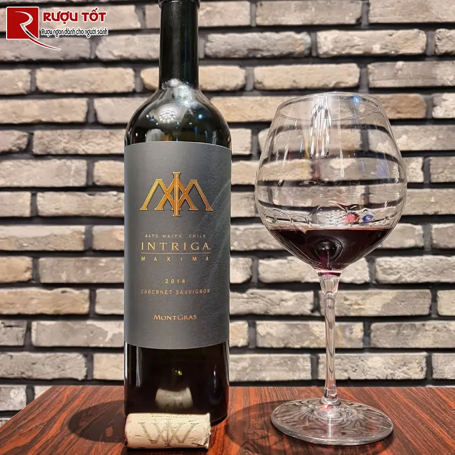ruou intriga maxima cabernet sauvignon