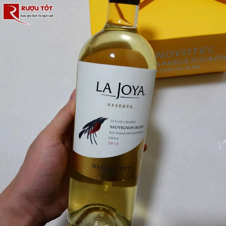 ruou la joya reserva sauvignon blanc bisquertt