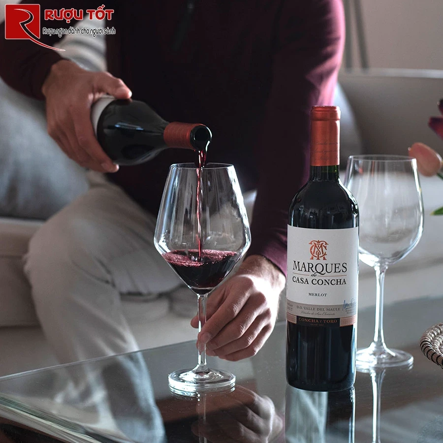 Rượu Marques de Casa Concha Merlot