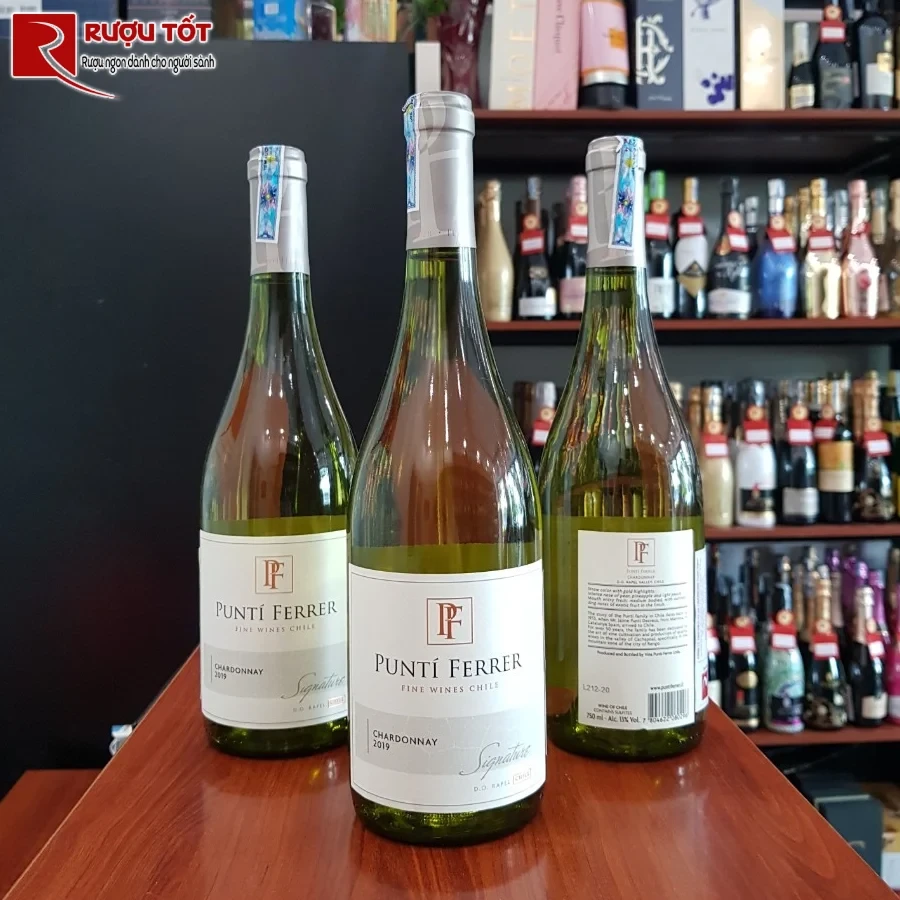 ruou punti ferrer classic chardonnay