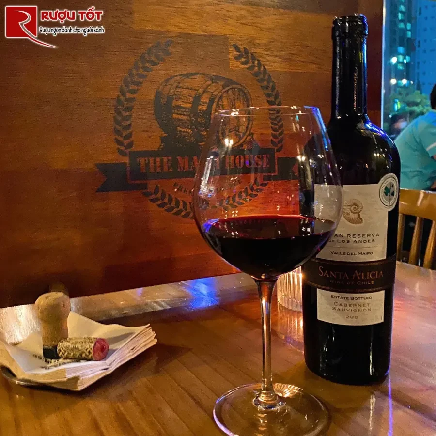 ruou santa alicia gran reserva