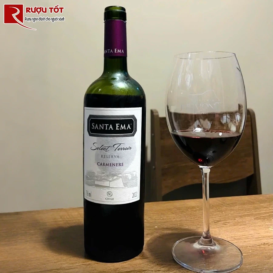 ruou santa ema terroir reserva chat luong cao