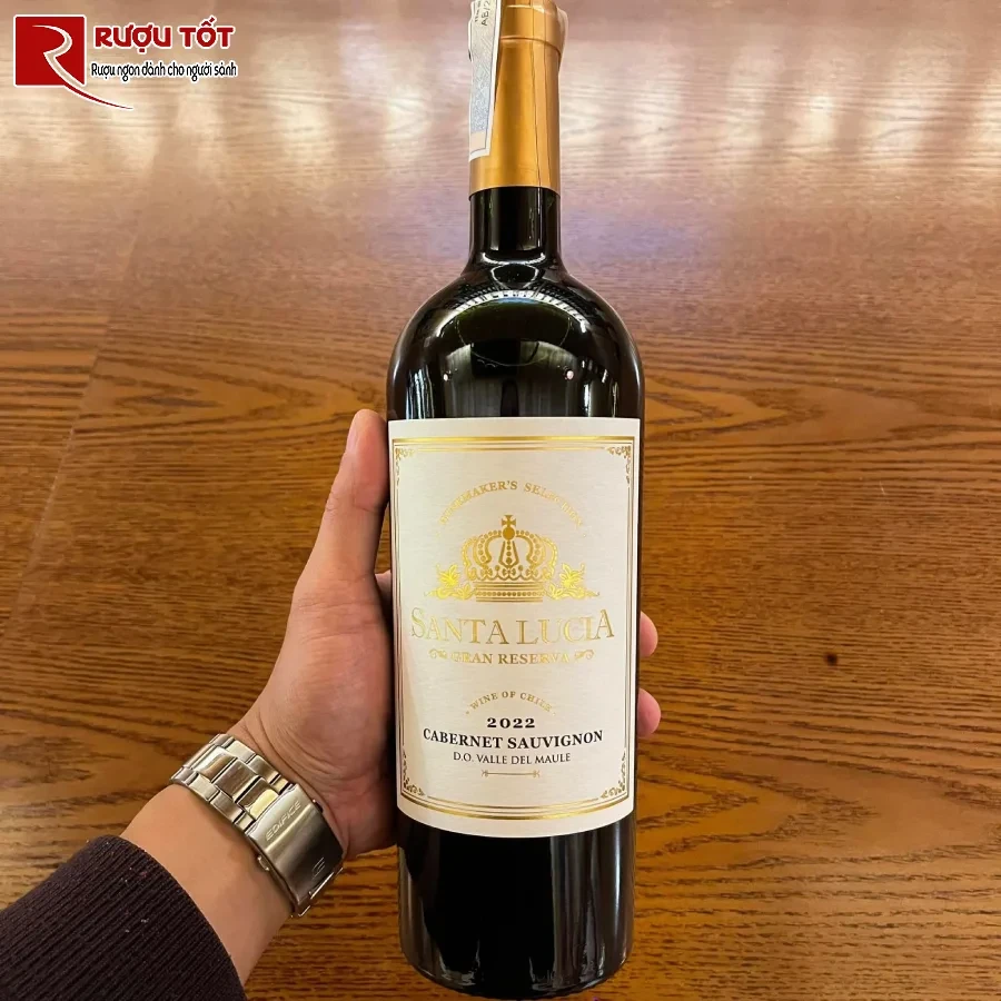 ruou santa lucia gran reserva cabernet sauvignon dang cap