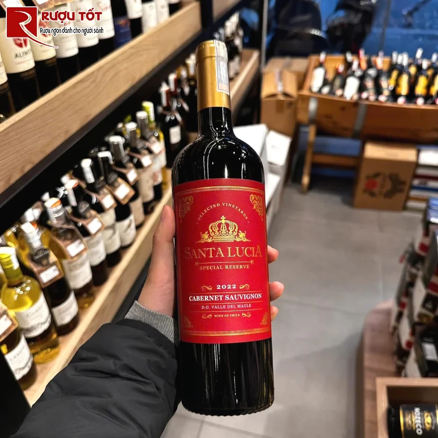 ruou santa lucia reserva cabernet sauvignon chile