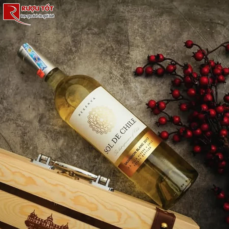 ruou sol de chile reserva sauvignon blanc