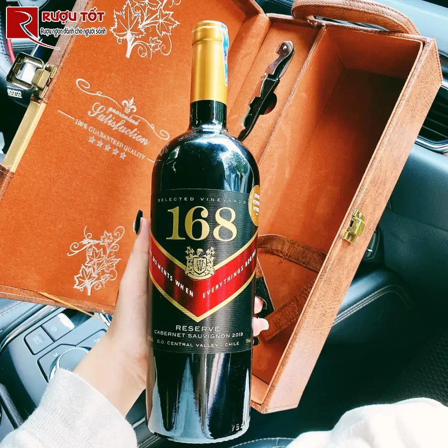 ruou vang 168 nhap khau chile chinh hang gia tot