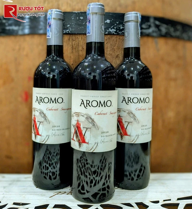 Rượu vang Aromo Chile