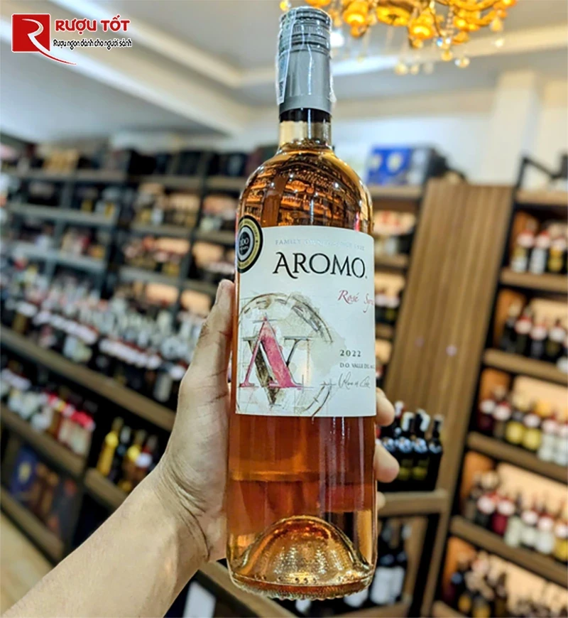 Rượu vang Aromo Rose Syrah