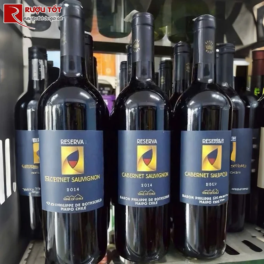ruou vang baron philippe de rothschild reserva