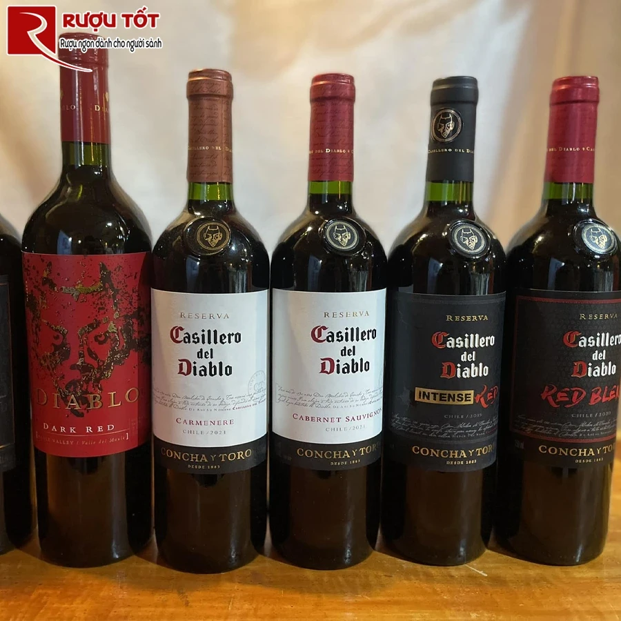 Rượu vang Casillero Del Diablo Reserva Carmenere