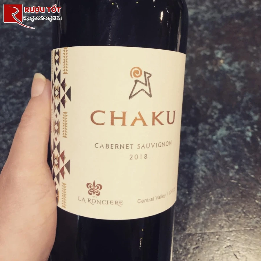 ruou vang chaku la ronciere chinh hang