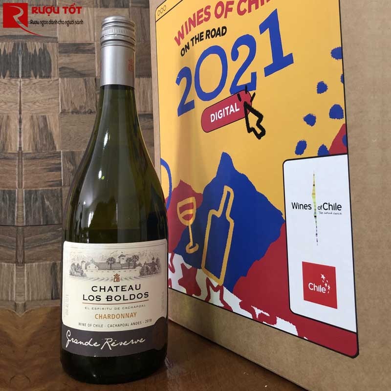 Rượu vang Chateau Los Boldos Chardonnay
