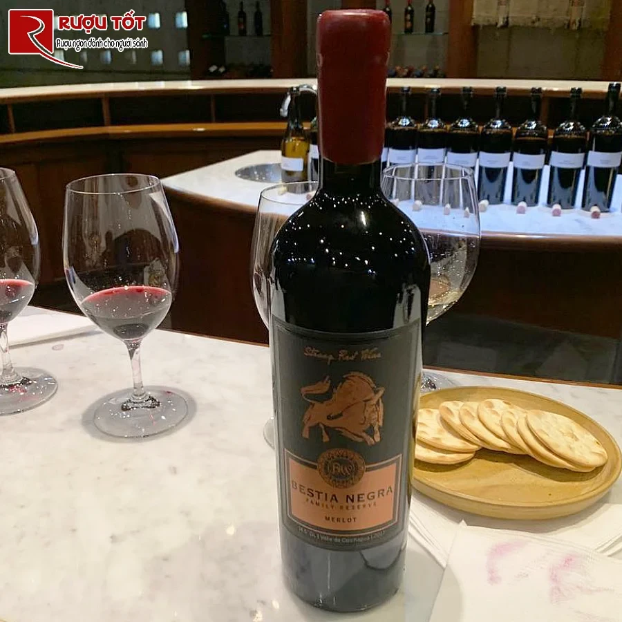 ruou vang chile bestia negra reserva cabernet sauvignon