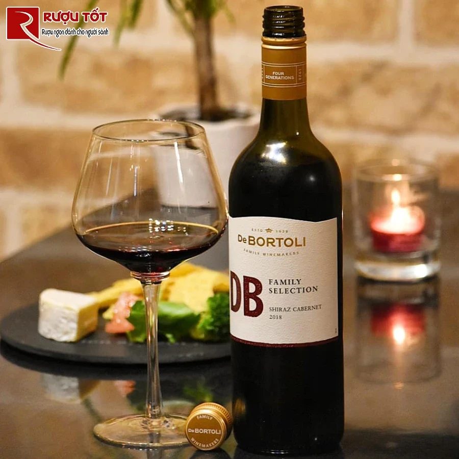 ruou vang de bortoli family selection shiraz cabernet