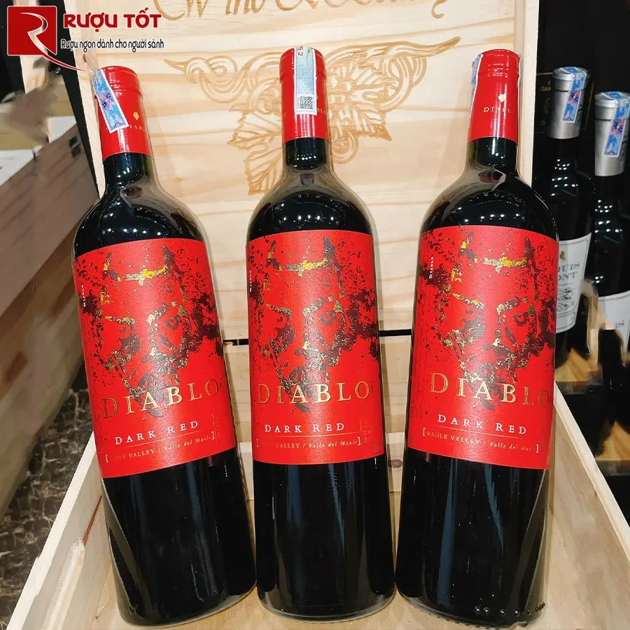 Rượu vang Diablo Dark Red Maule Valley