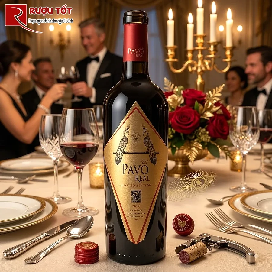 Rượu vang đỏ Pavo Real Limited Edition