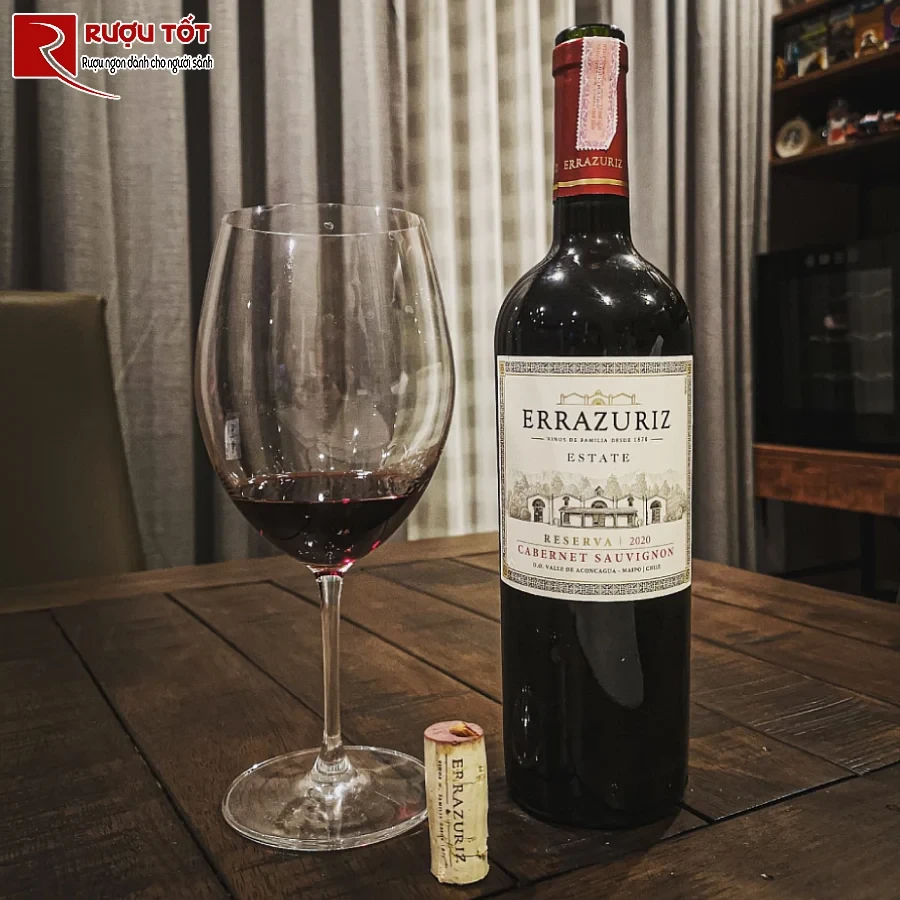 ruou vang errazuriz estate series reserva