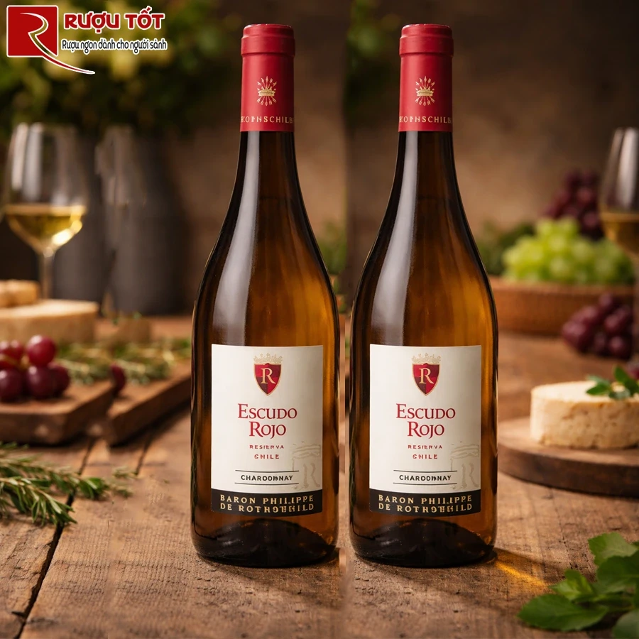 Rượu vang Escudo Rojo Gran Reserva Chardonnay