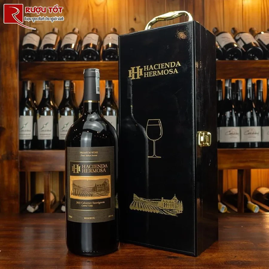 ruou vang hacienda hermosa