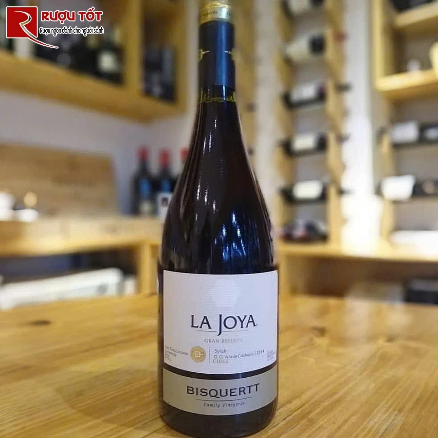 ruou vang la joya gran reserva shiraz bisquertt