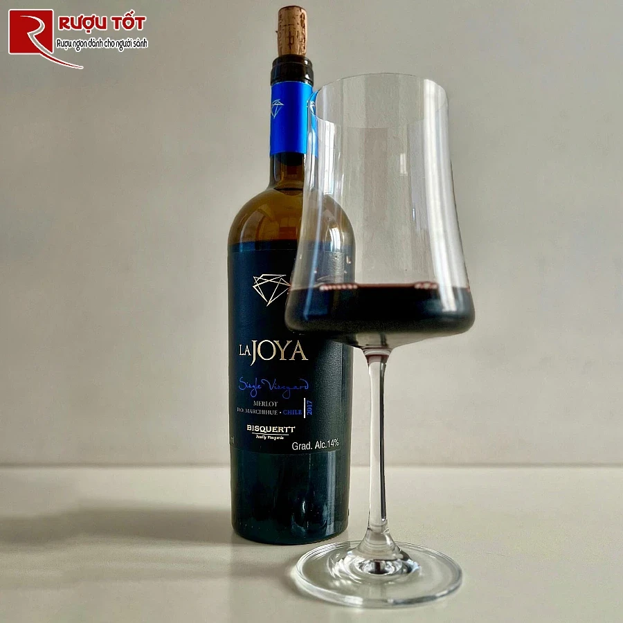 ruou vang la joya single vineyard merlot