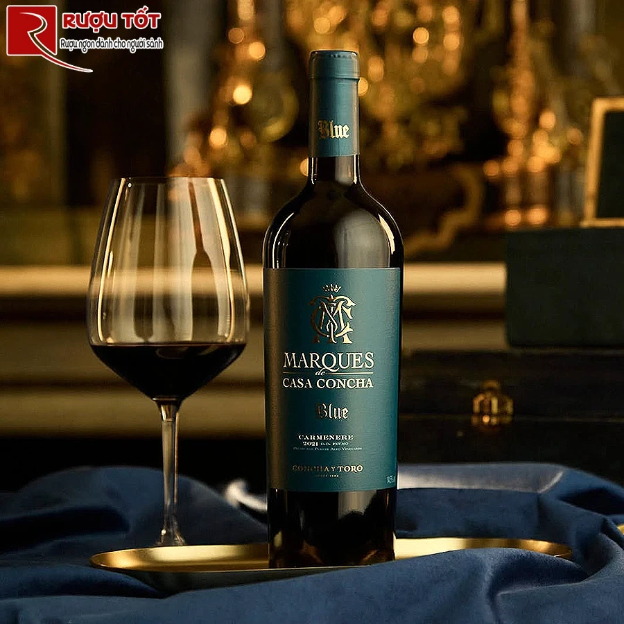 Rượu vang Marques de Casa Concha Blue Carmenere