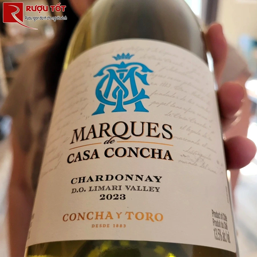 Rượu vang Marques de Casa Concha Chardonnay Limari Valley