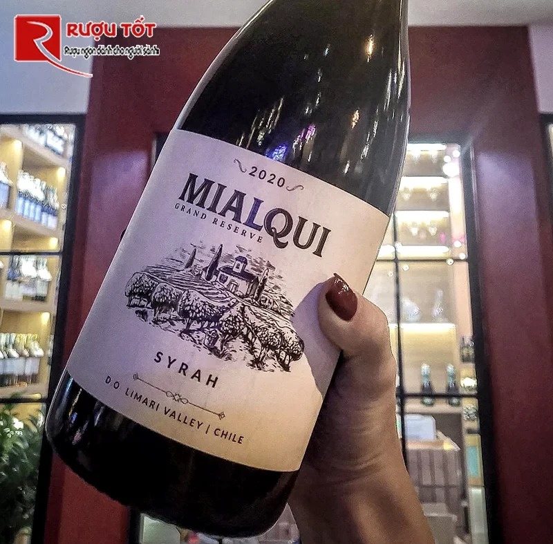 Rượu vang Mialqui Grand Reserve Syrah