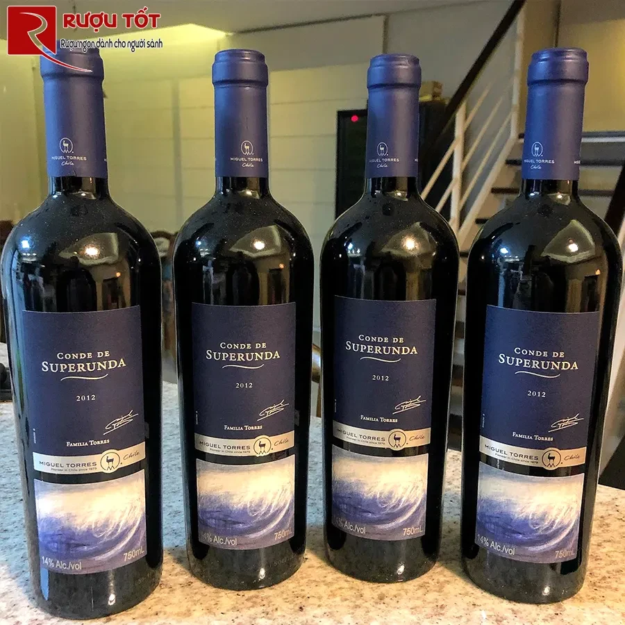 Rượu vang Miguel Torres Conde de Superunda