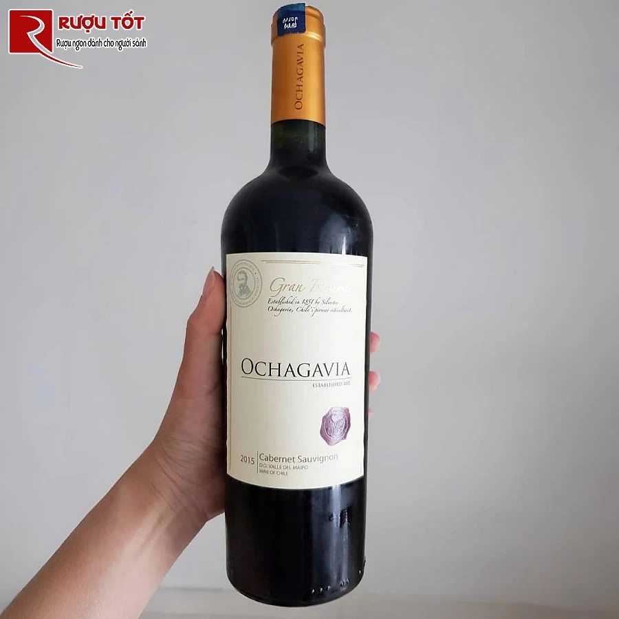 ruou vang ochagavia gran reserva chinh hang chile