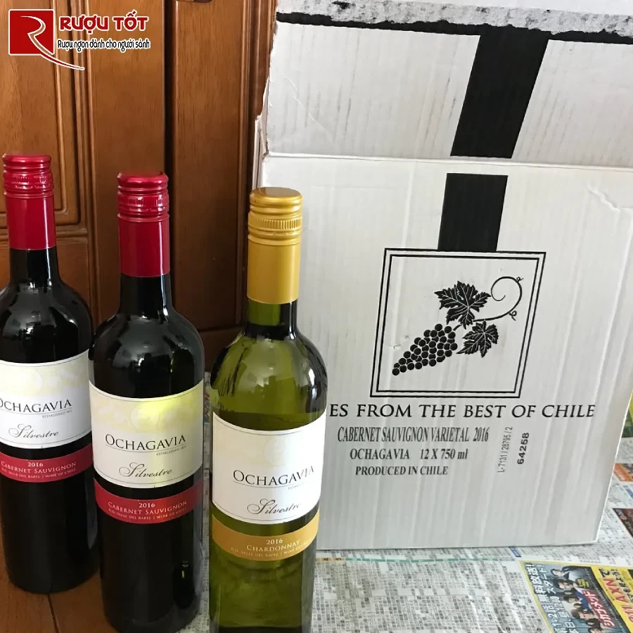 ruou vang ochagavia silvestre chinh hang