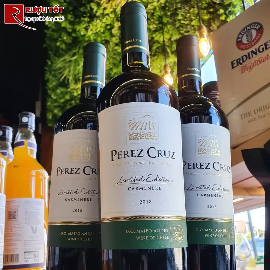 ruou vang perez cruz carmenere limited edition
