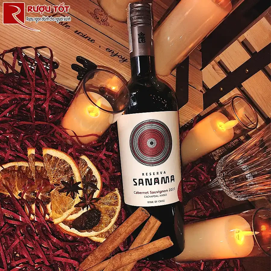 Rượu vang Sanama Reserva Cabernet Sauvignon