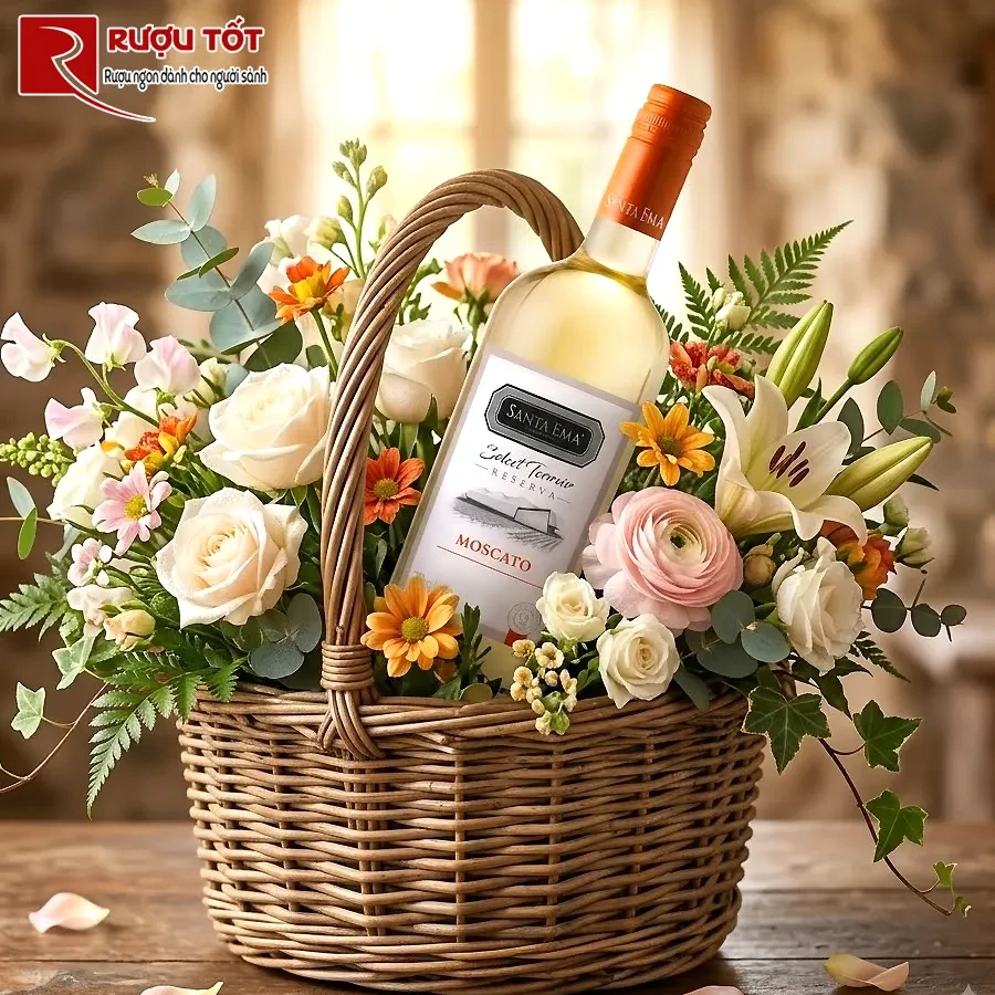 Rượu vang Santa Ema Moscato Select Terroir Reserva