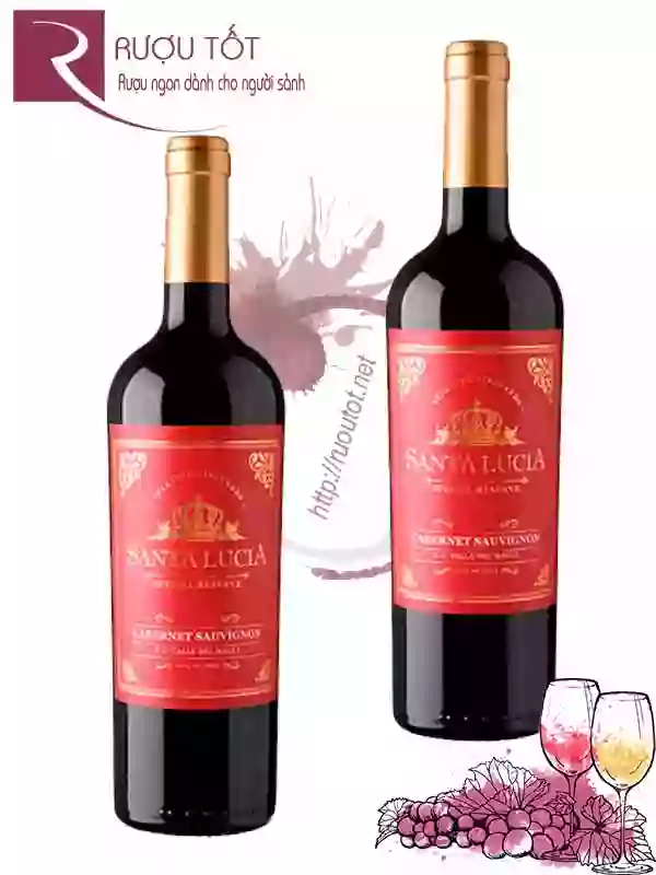 Rượu vang Santa Lucia Reserva Cabernet Sauvignon Giá rẻ