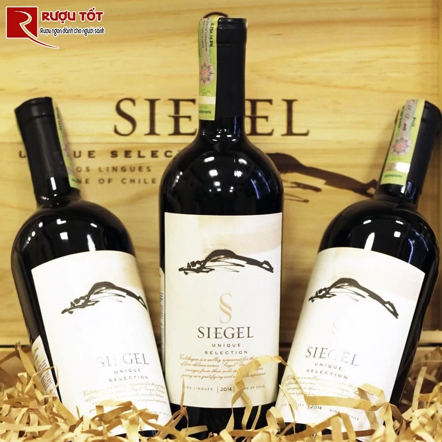 ruou vang siegel unique selection