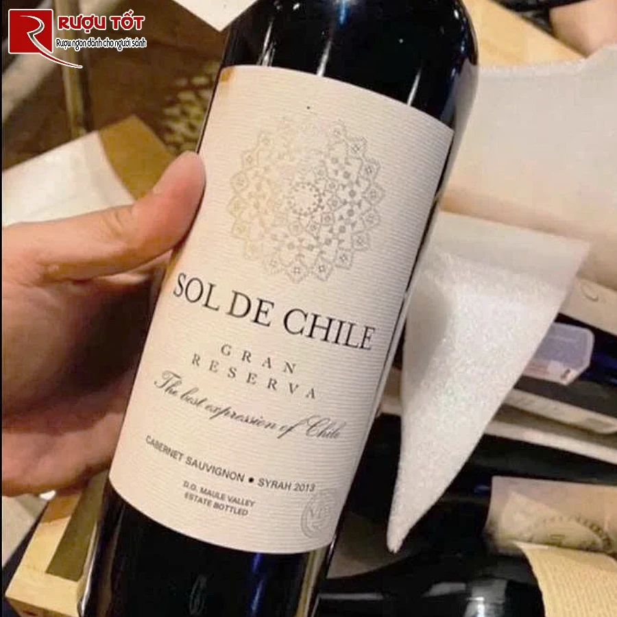 ruou vang sol de chile gran reserva