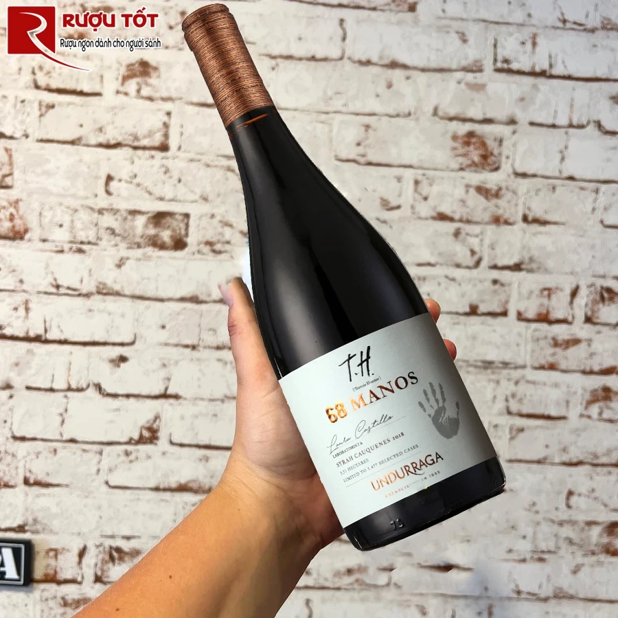 Rượu vang TH 68 Manos Carmenere