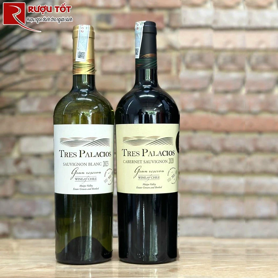 Rượu vang Tres Palacios Gran Reserva Sauvignon Blanc