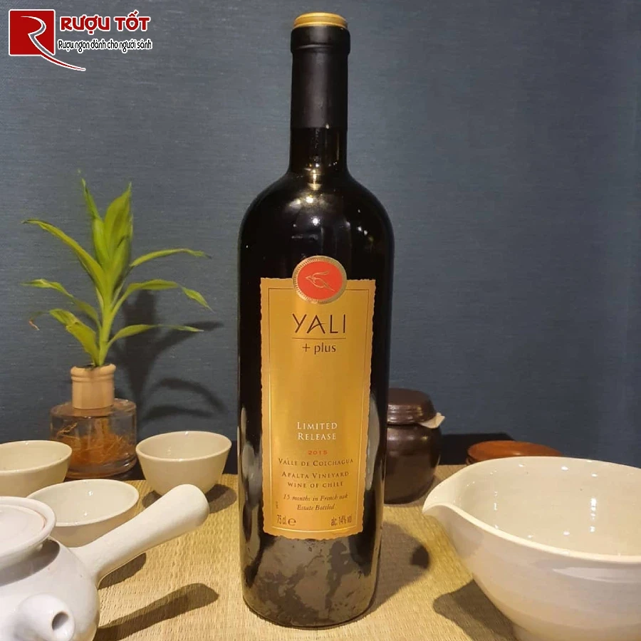 ruou vang yali plus limited release blend 14% 750ml chile