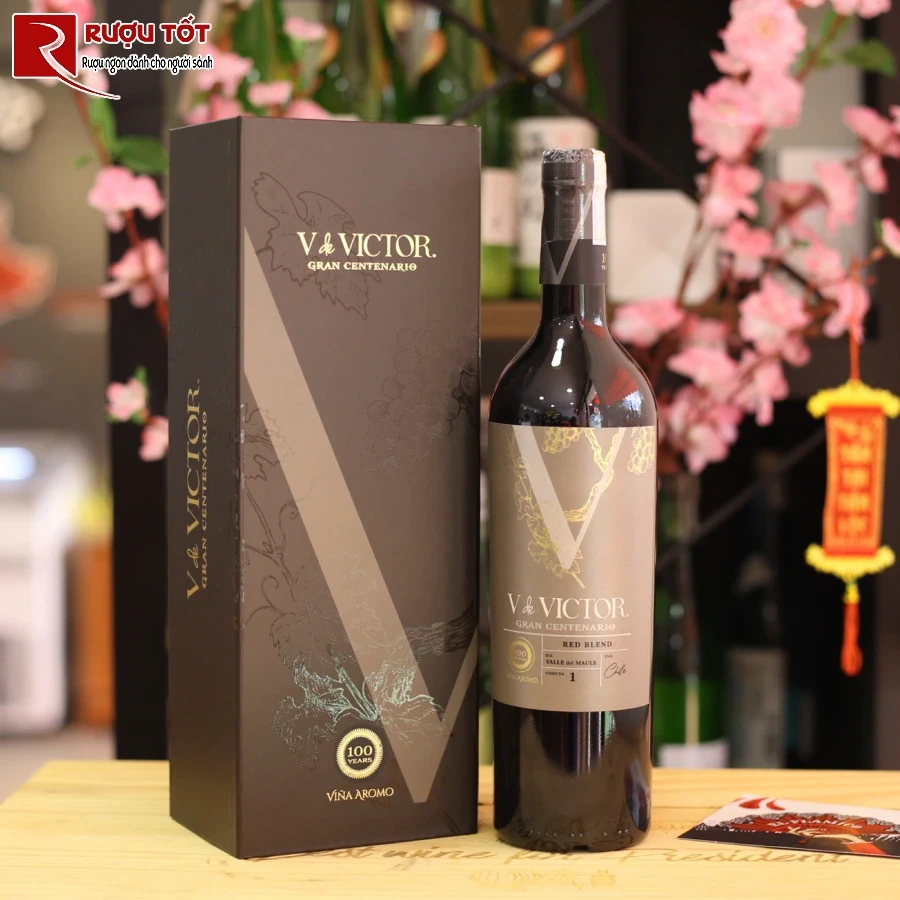 ruou vdevictor gran centenario blend dang cap chile