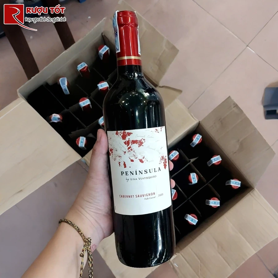 ruou ventisquero peninsula cabernet sauvignon chile