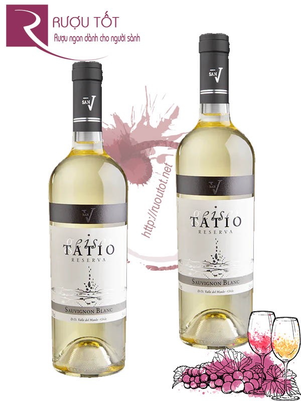 Rượu vang trắng Chile San V Geiser Tatio Sauvignon Blanc Reserve 12,5 độ