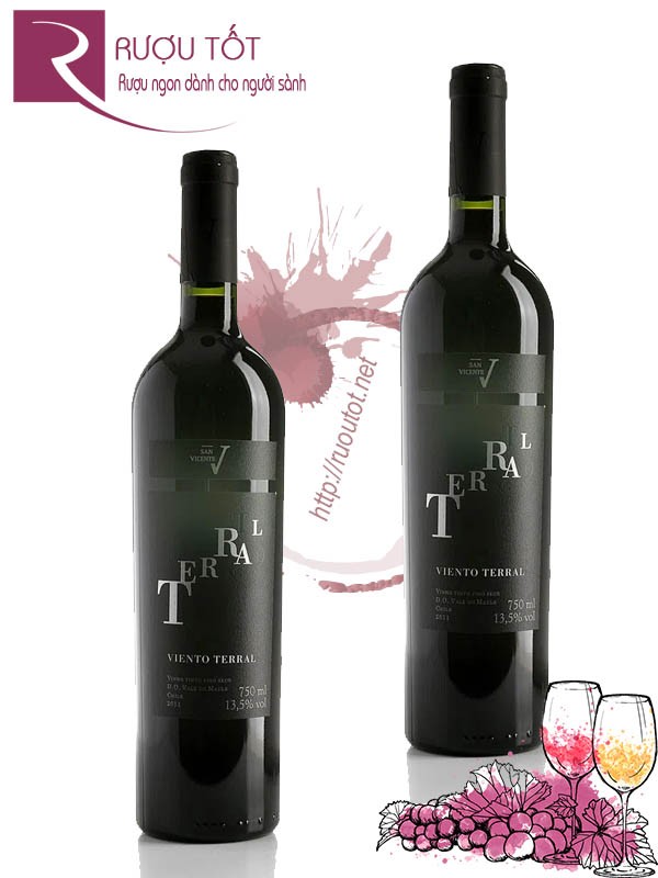 Rượu vang Chile San V Viento Terral Ensamblaje Premium Chất Lượng
