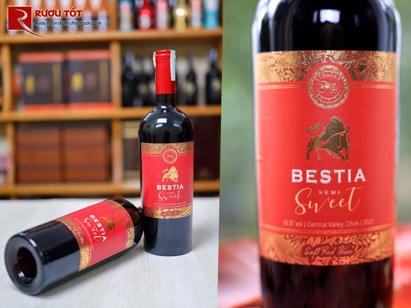 Vang Chile Bestia Semi