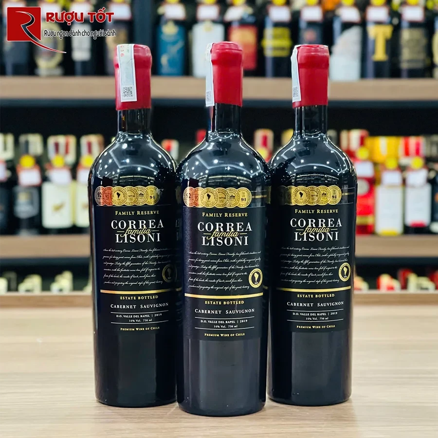 vang chile Familia reserva Correa Lisoni estate